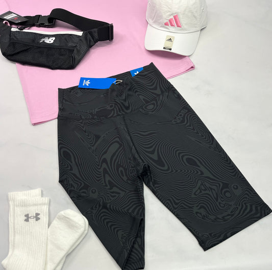 💕 Cuissard Adidas : tissu sport stretch taille haute neuf ! M/ femme .