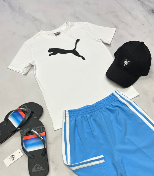 🌴T-Shirt : Puma fait 7 ans garçon neuf !