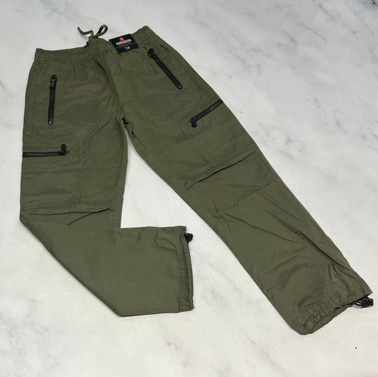 Amnésia : pantalon kaki / mou confo 7-8 ans neuf!
