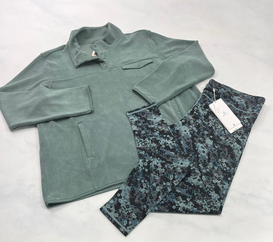 Duo neuf ! Manche longue tout doux stretch de partout XL/ femme coupe confo + Skinny sport tag XL/ fit stretch neuf !