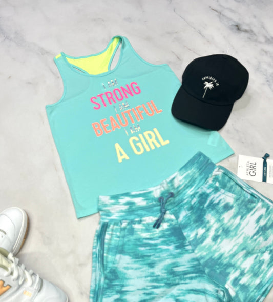 ☀️ Camisole : Soft 14 ans fille comme neuve .