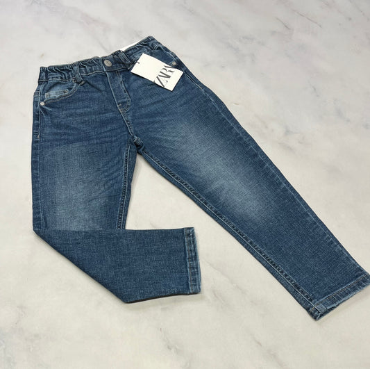 Zara : jeans taille élastique balloon fit. Superbe neuf! 6(5-6 ans ) neuf!