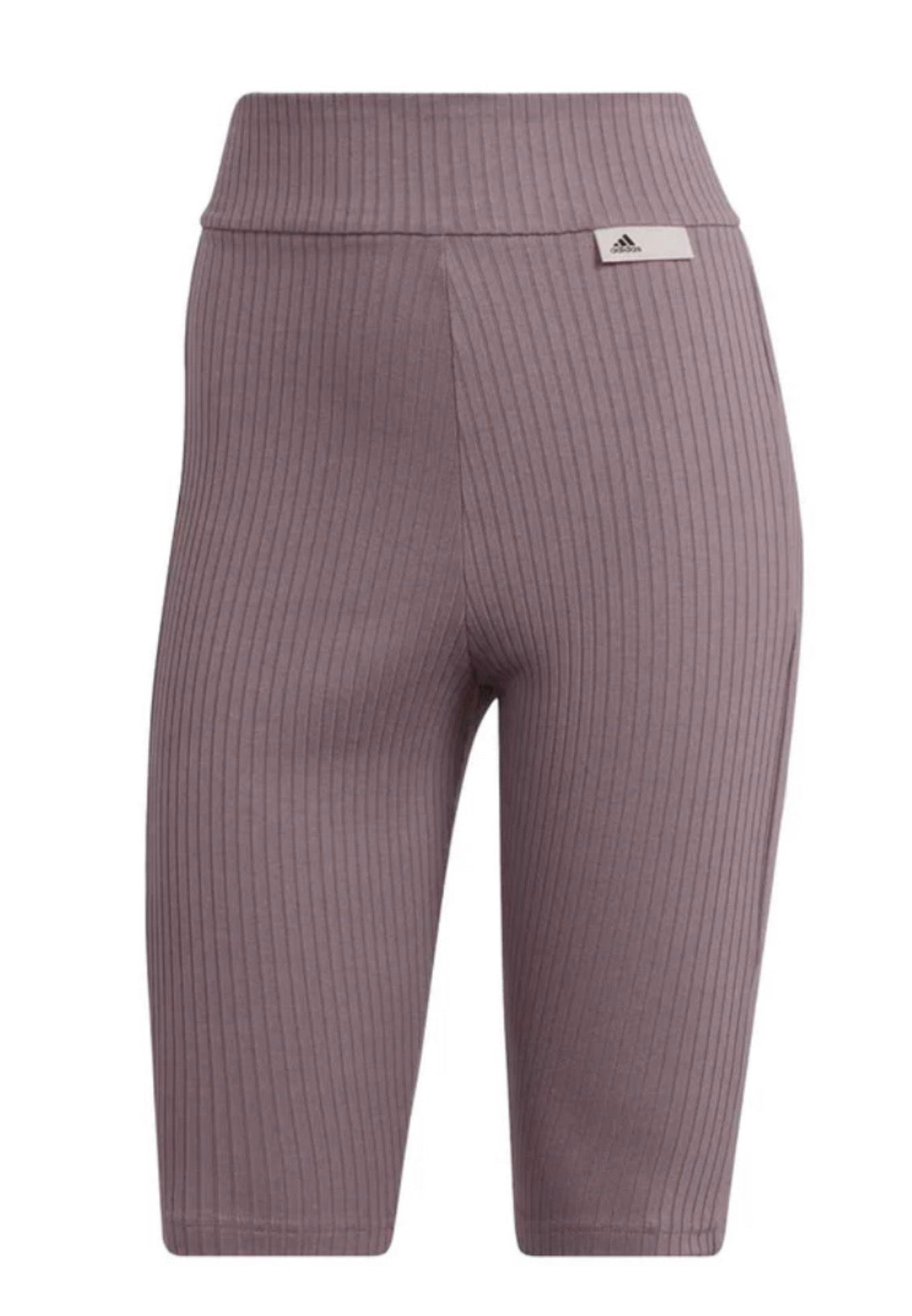 🩷 Cuissard Adidas : texturé taille haute stretch confo . ( vieux rose ) L/ femme neuf !