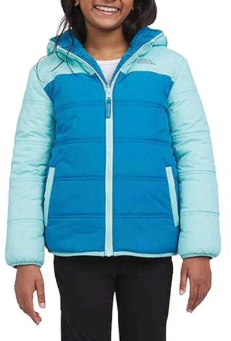 Manteau : Mi-Saison fille / chaud RÉVERSIBLE ! Neuf! 6, 7-8 ans et 10-12 ans