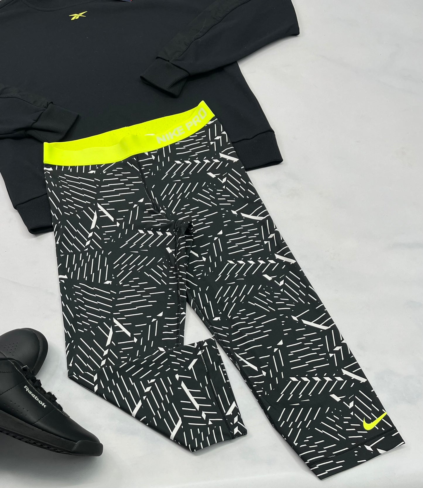 🤩 NIKE capri : sport fait S/ femme stretch comme neuf !
