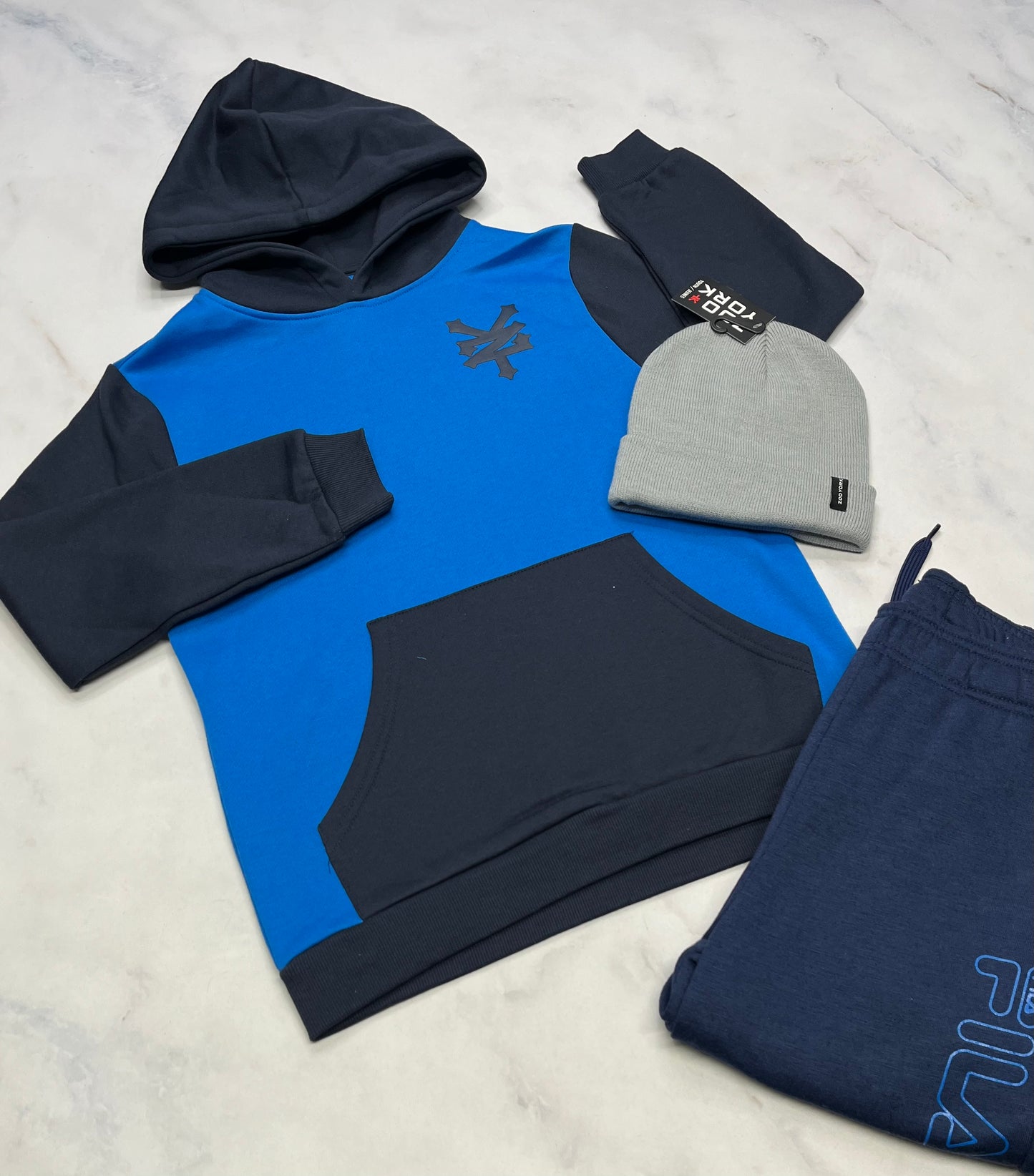 ❄️ Cagoule Zoo York : en ouaté confo 10-12 ans garçon neuve .