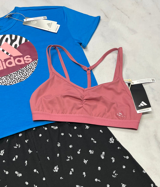 😍 Top sport : Adidas souple / stretch confo . 13-14 ans fille neuf !
