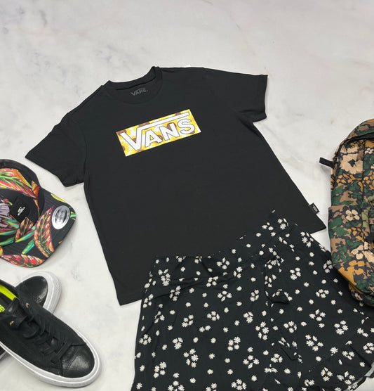 🌼 Manche courte : VANS fait 7-8 ans fille neuf !