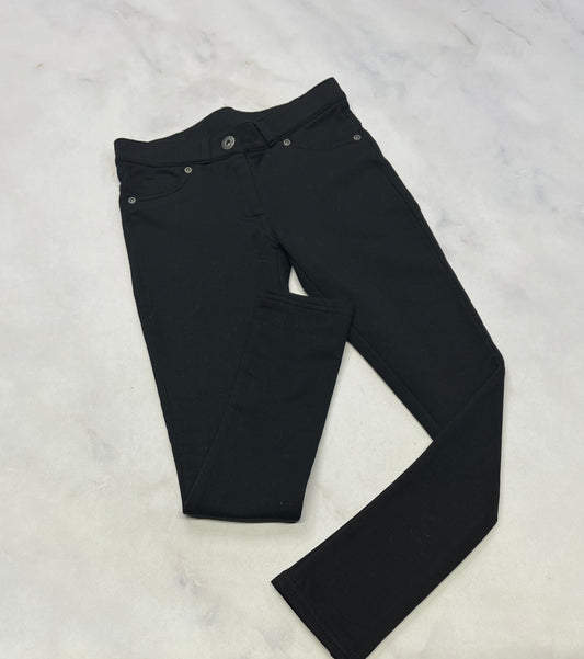 Skinny noir : Manguun fait 6X slim intérieur en ouaté mou / taille ajustable neuve pas porté .