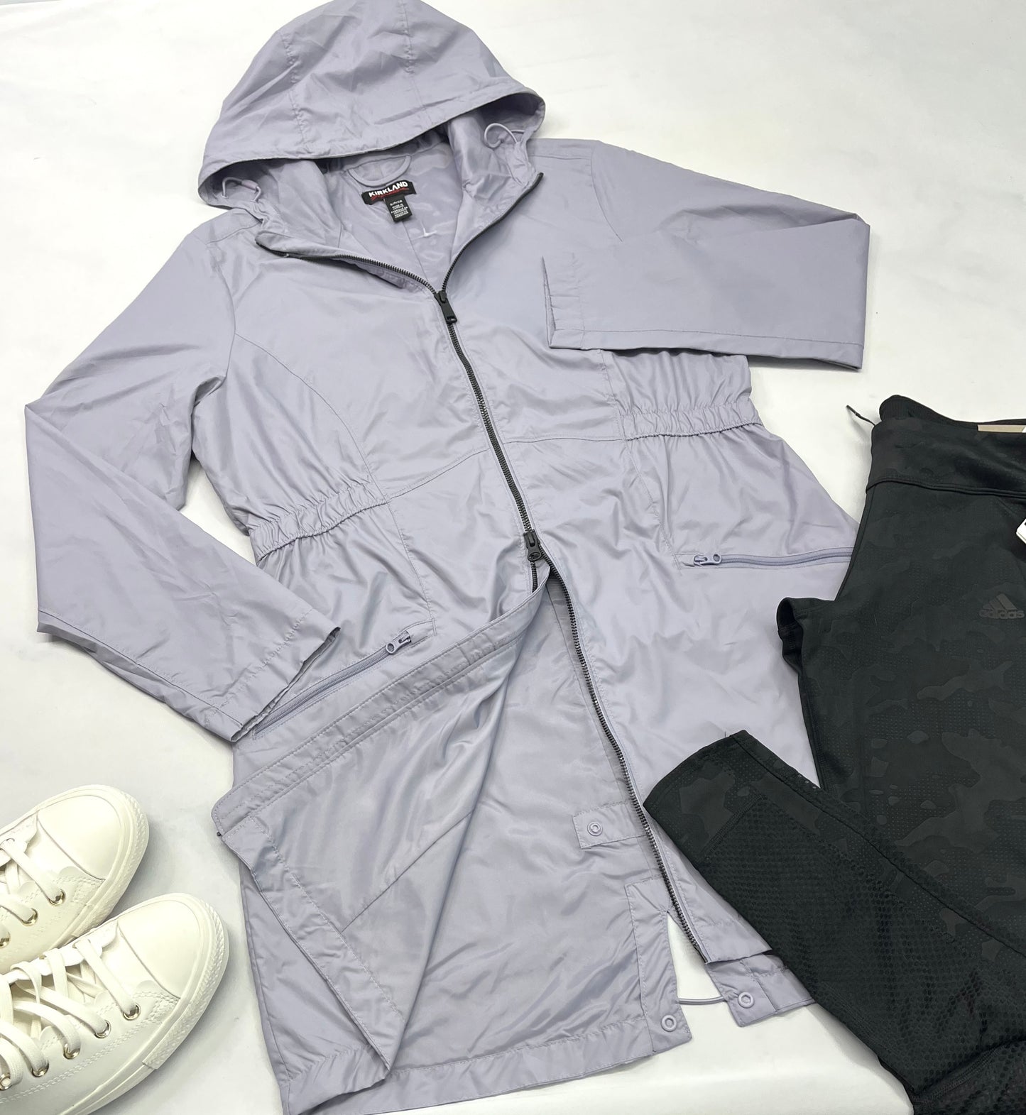 💜 Manteau : long léger lilas . Printemps coupe confo . Neuf ! S- Xl femme dispo .
