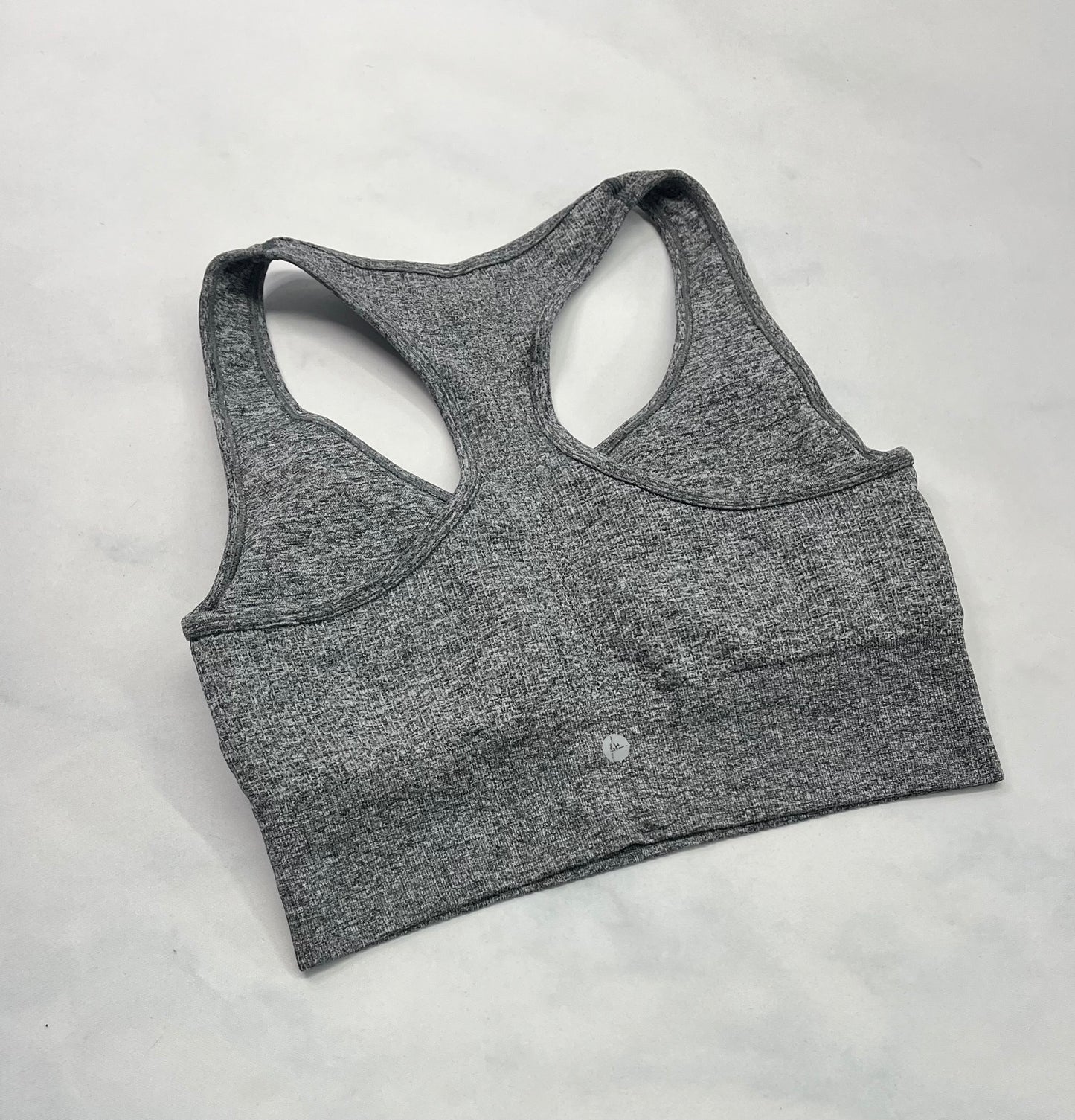 TOP: gris chiné neuf ! Pad amovible + M/ femme .