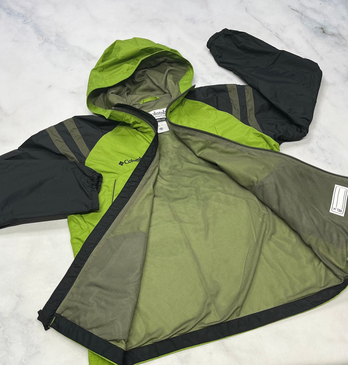 Columbia : Manteau coupe vent filet intérieur 14-16 ans