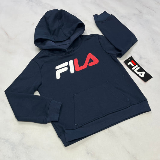 Fila : Cagoule marine fait 5 ans neuve .