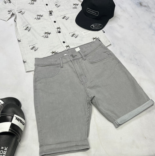 🌵 Bermuda : jeans mou stretch + 14 ans garçon ajustable neuve !