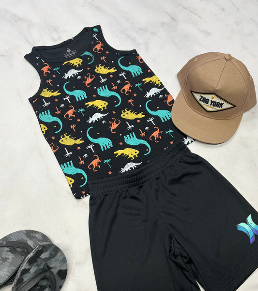 ☀️ Camisole : Dino Tag 4 ans garçon neuve .