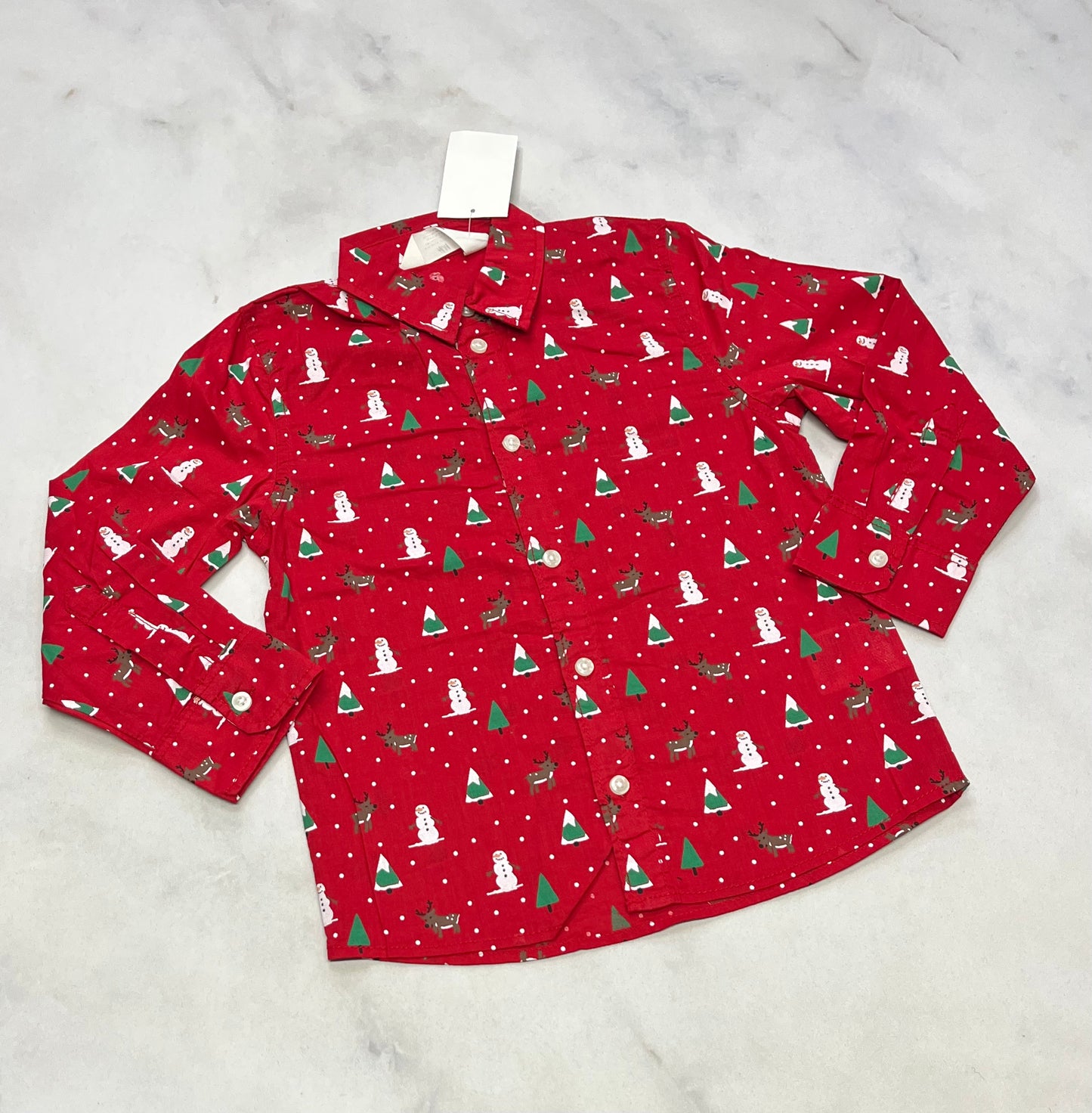 Chemise : fait 4-5 ans garçons n molle neuve .