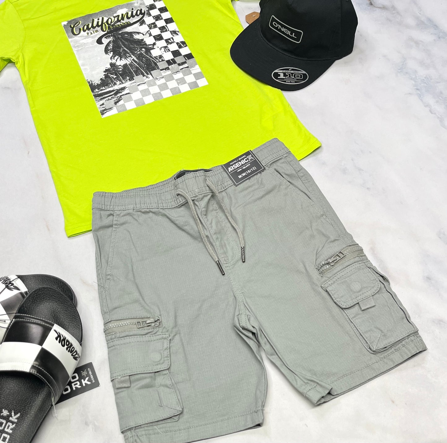 🛹 Bermuda cargo : Arsenic 10-12 ans garçon neuf !