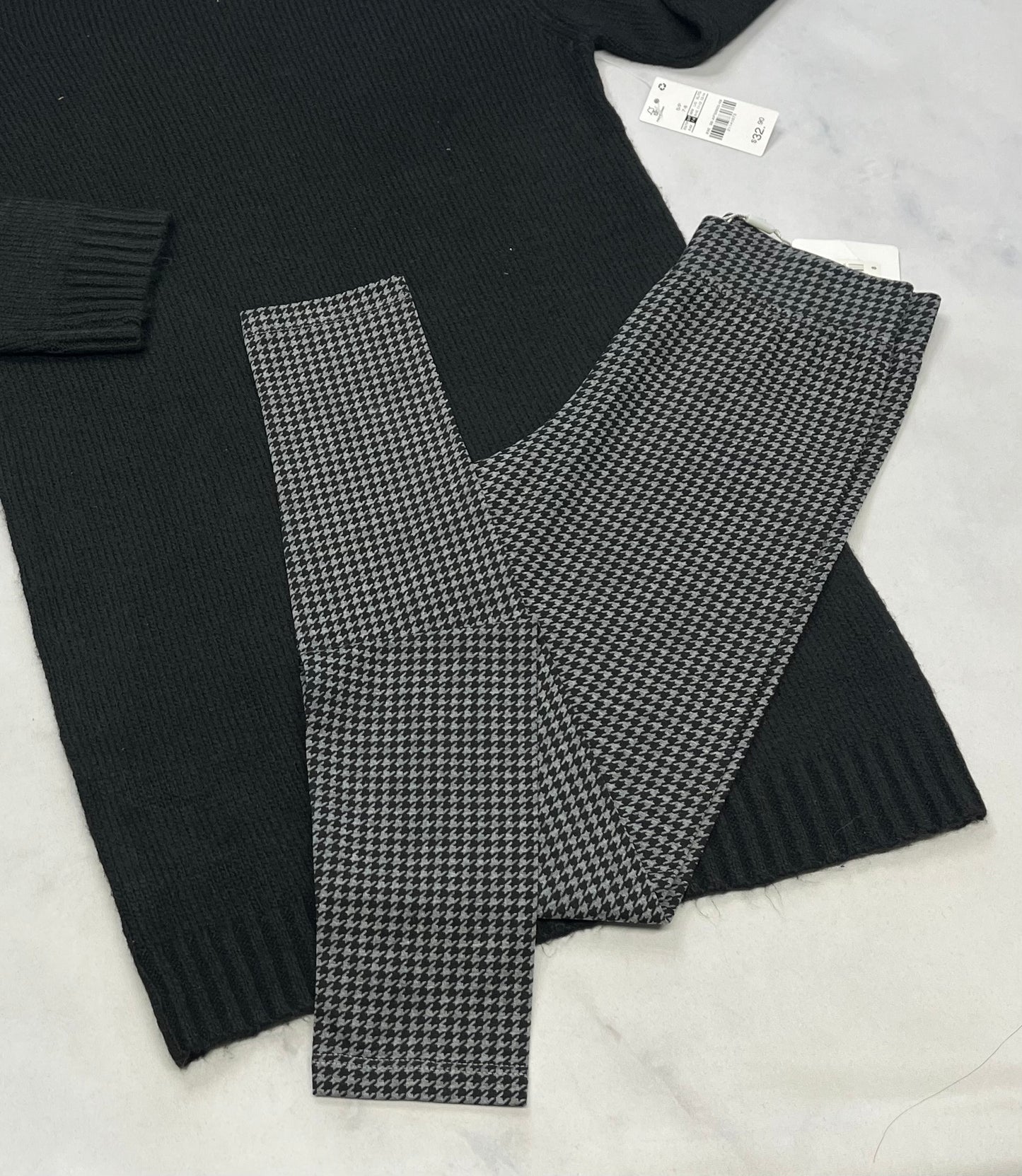 Duo neuf ! Robe douce stretch 7-8ans + Leg. Neuf 8(7-8 ans )