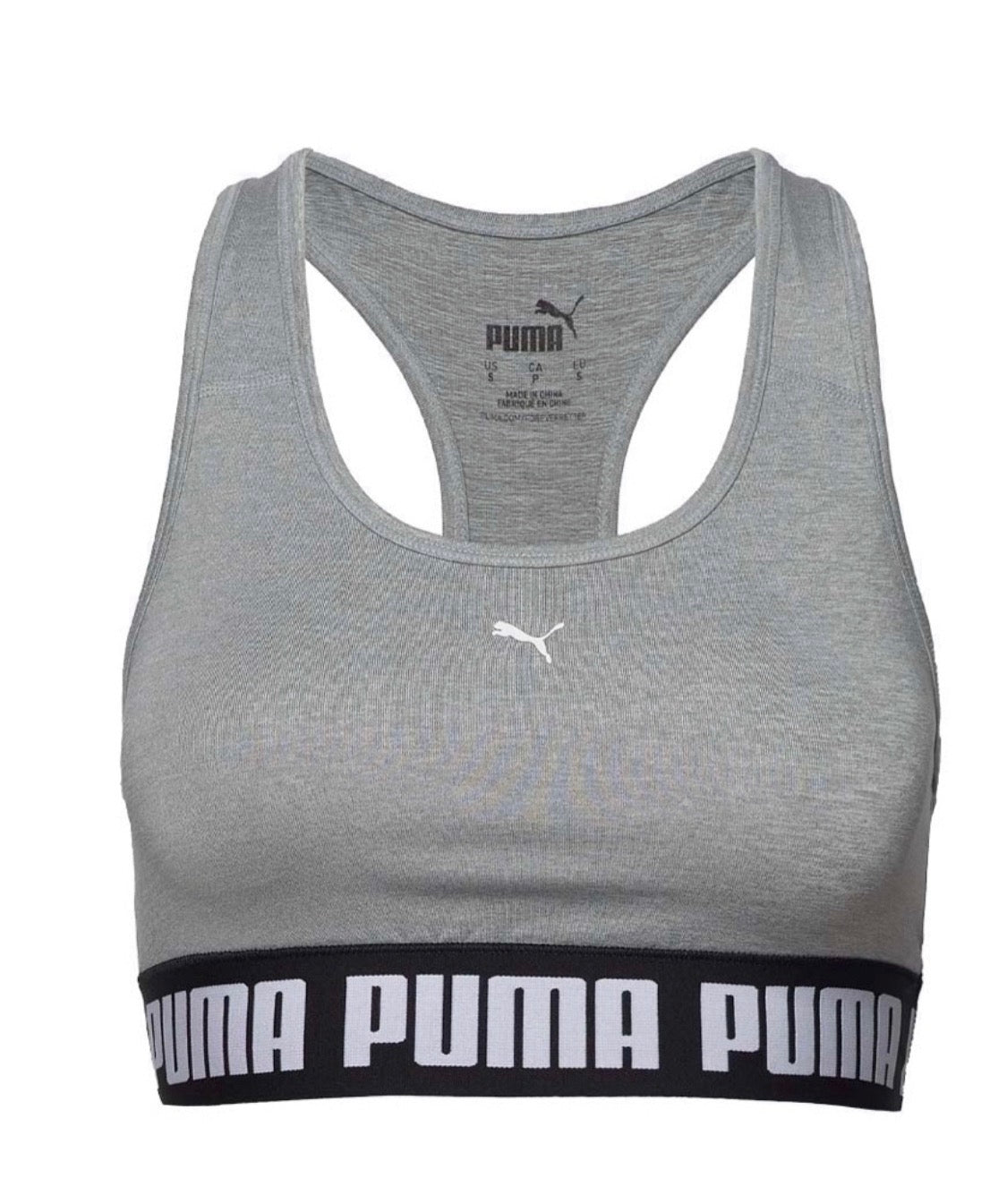 🍃 Top tissu de sport PUMA : gris neuf ! L fit: ( fait M/ femme ) et M/ fit : ( fait Small femme ) neuf !