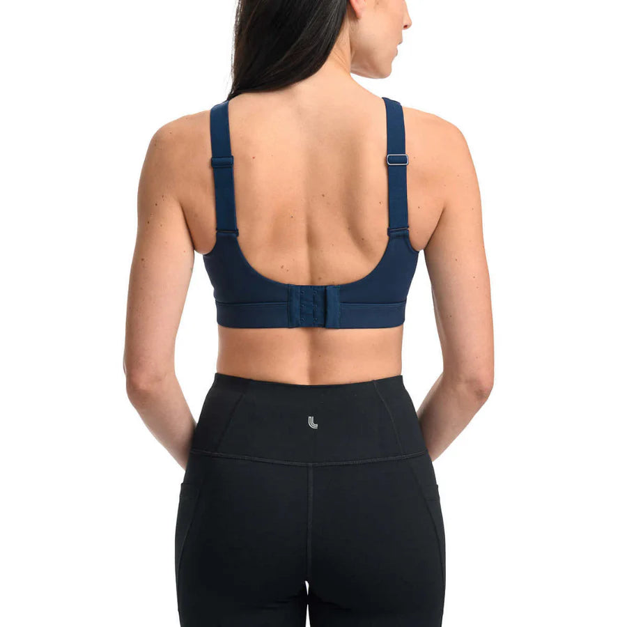 LOLË : Top sport bleu foncée ajustable neuf ! Gr : M-L-XL femme