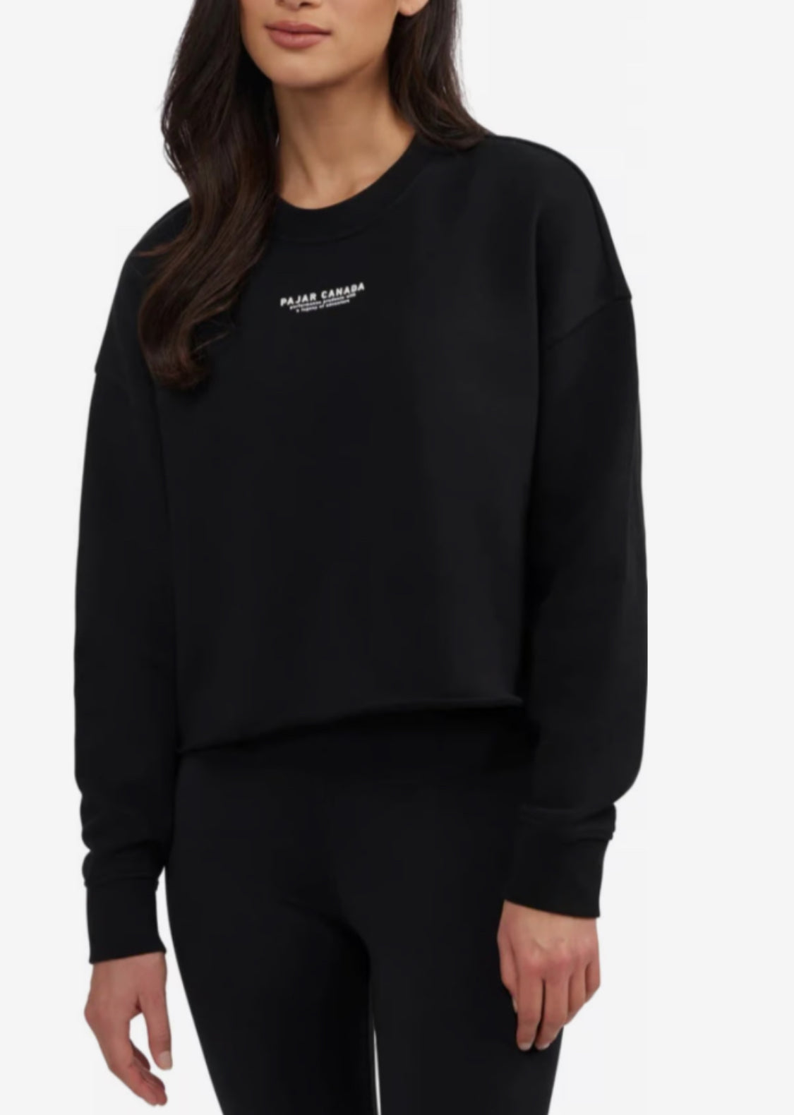 PAJAR: Ouaté noir mi hanche : coupe confo . Neuf ! Médium et XL femme.