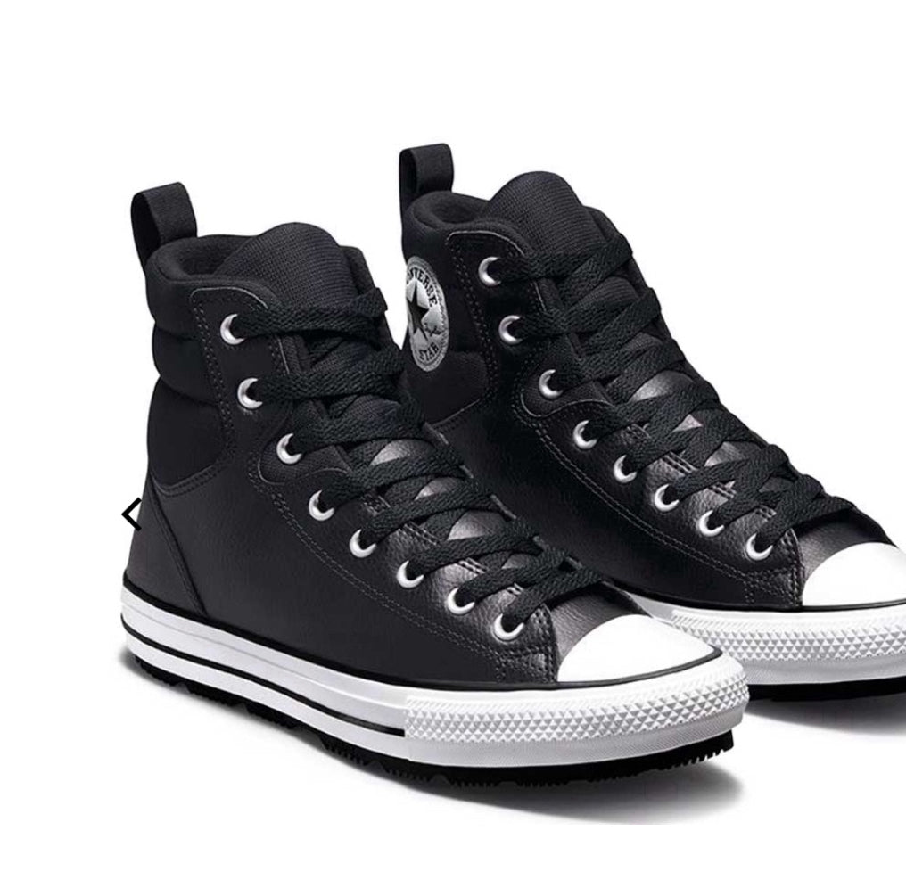 CONVERSE effet cuir : mi saison imperméable neuf ! 8.5 homme ( 27 cm)