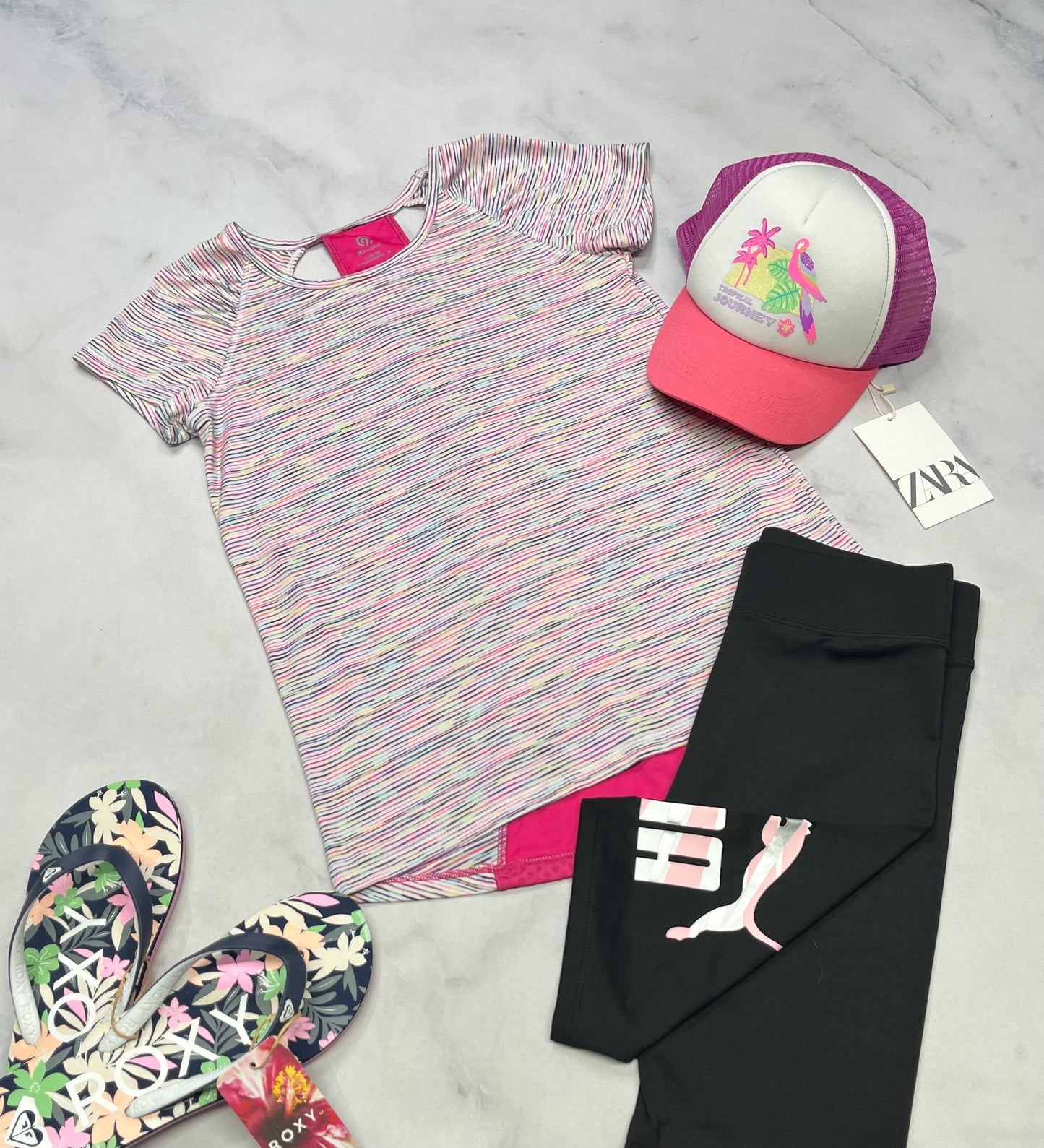 🌷 Manche courte : Champion soft stretch 10-12 ans fille comme neuf !