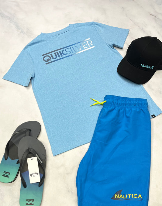 🌴 T-Shirt : Quiksilver soft  14-16 ans garçon neuf !