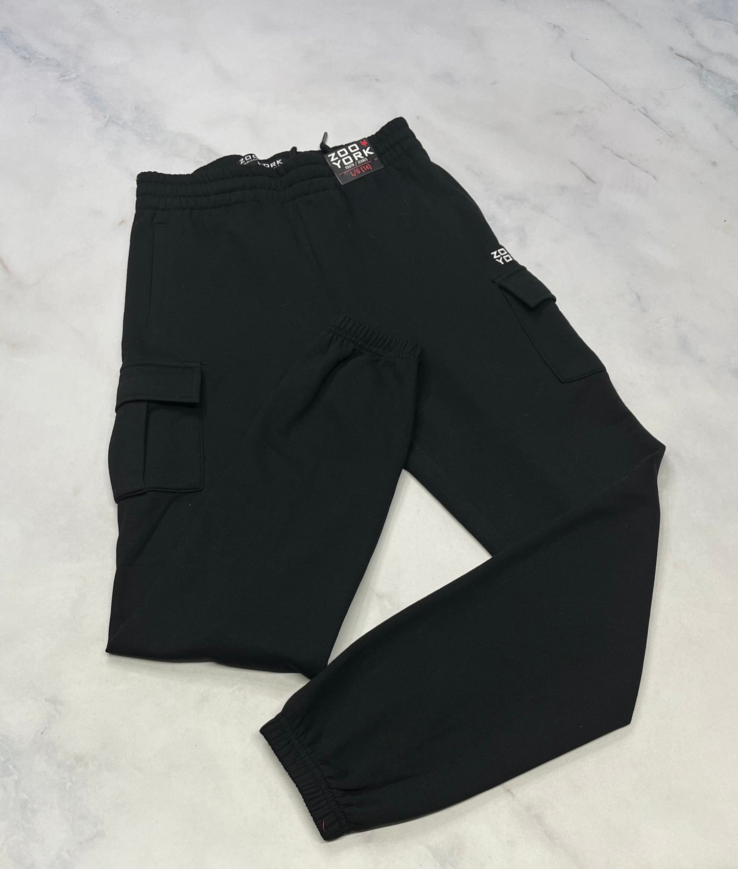 Jogger cargo : Noir Zoo Y. Neuf! 14 ans
