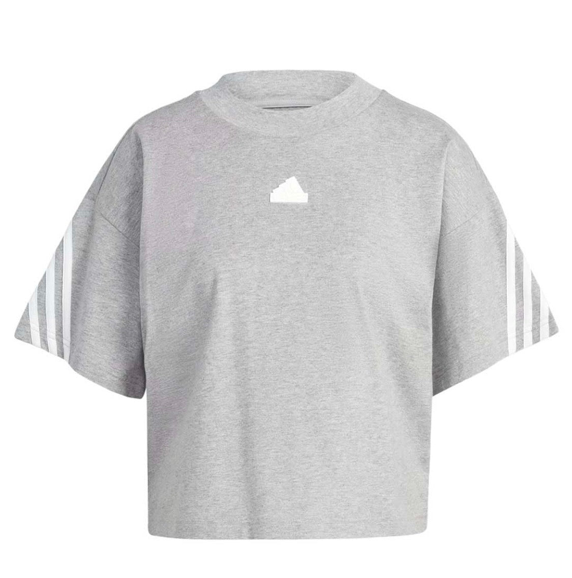💕 Adidas : manche courte gris M/ femme neuf ! Coupe relax , mi hanches . Dos superbe !
