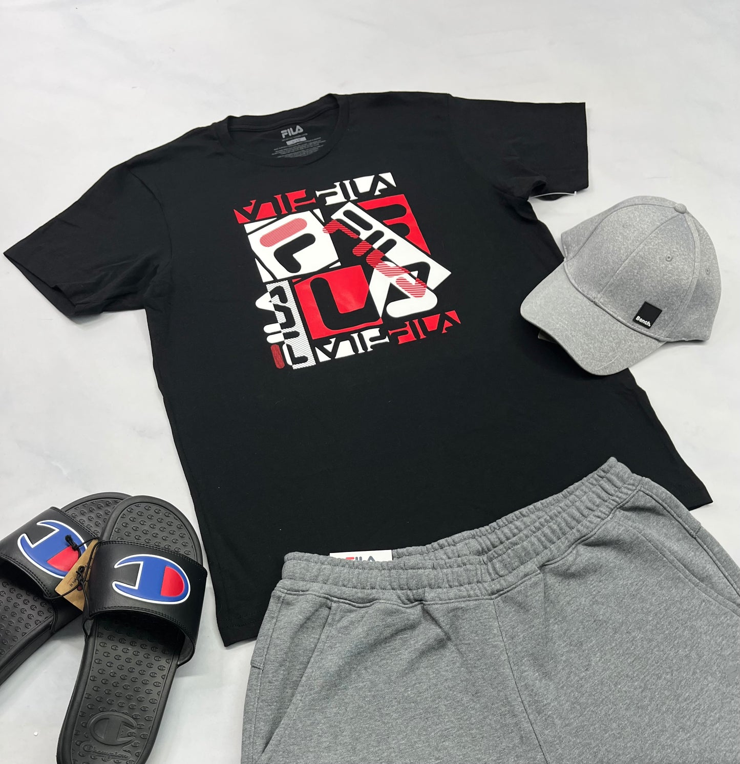 🤩 Fila : Manche courte fait M/ homme confo . Neuf !