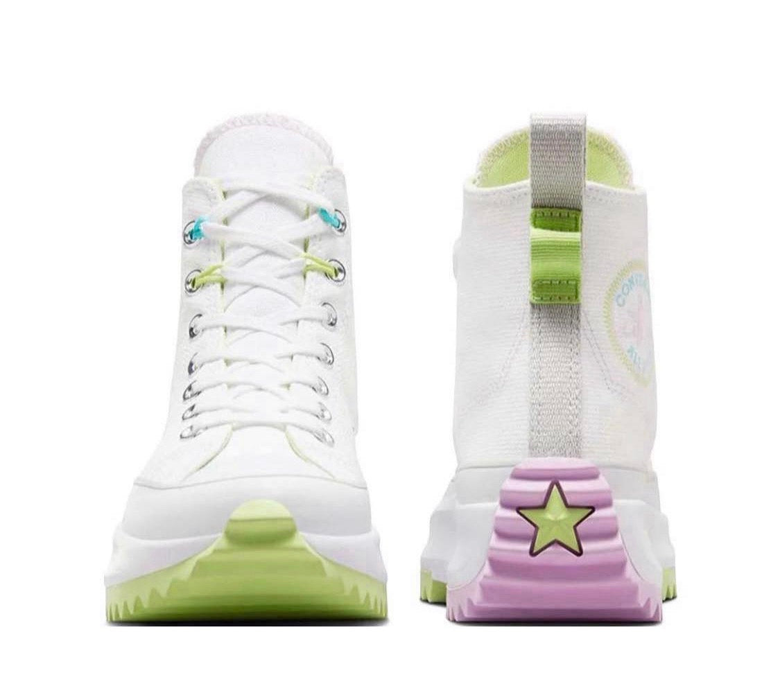 💚 Converse : plate-forme gr : 7.5 femme ( 24cm) . Neuf !