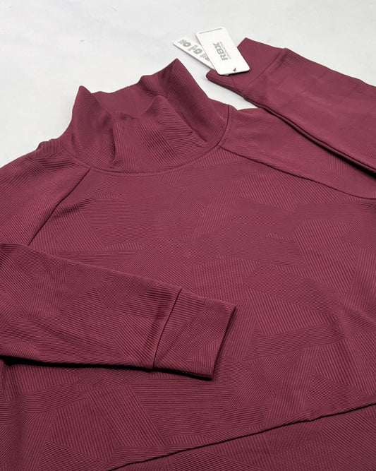 ..RBX : Manche longue sport ouaté à l’intérieur : tissu texturé extensible confo . xL Fait (L-Xl )femme neuf !