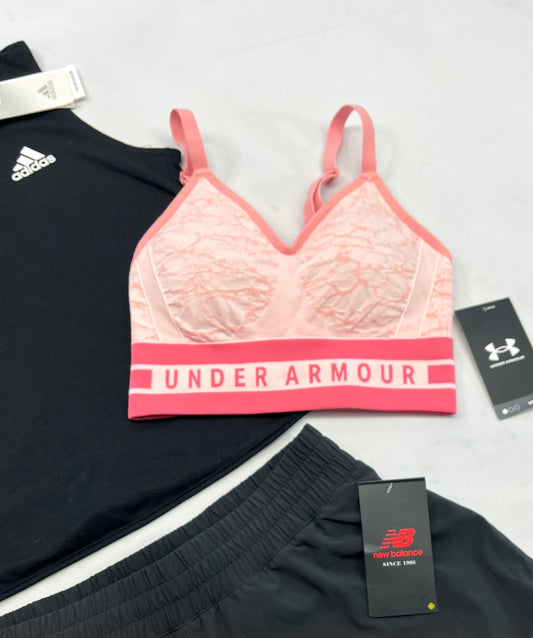 😍 Top : H.Armour en tissu de sport avec pad amovible et bretelles ajustable . Fait XS femme neuf !