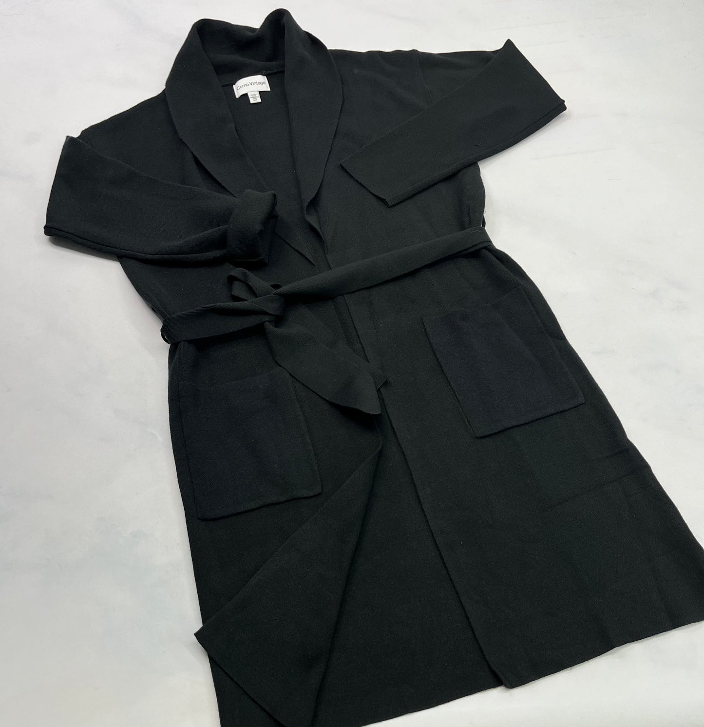 Veste en tricot : longue longueur 3quart neuve . Stretch : Small et Xl femme dispo .