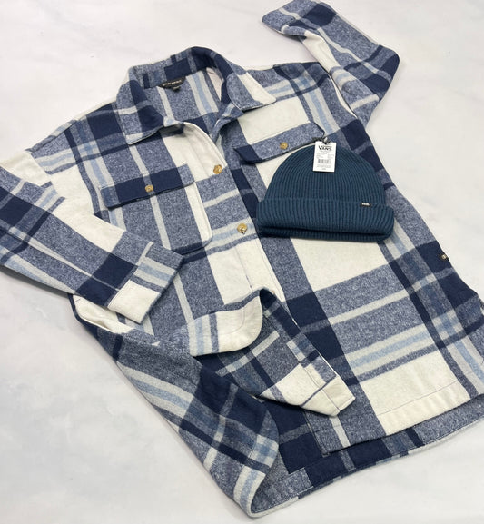 Duo : Veste manteau + Tuque VANS femme .