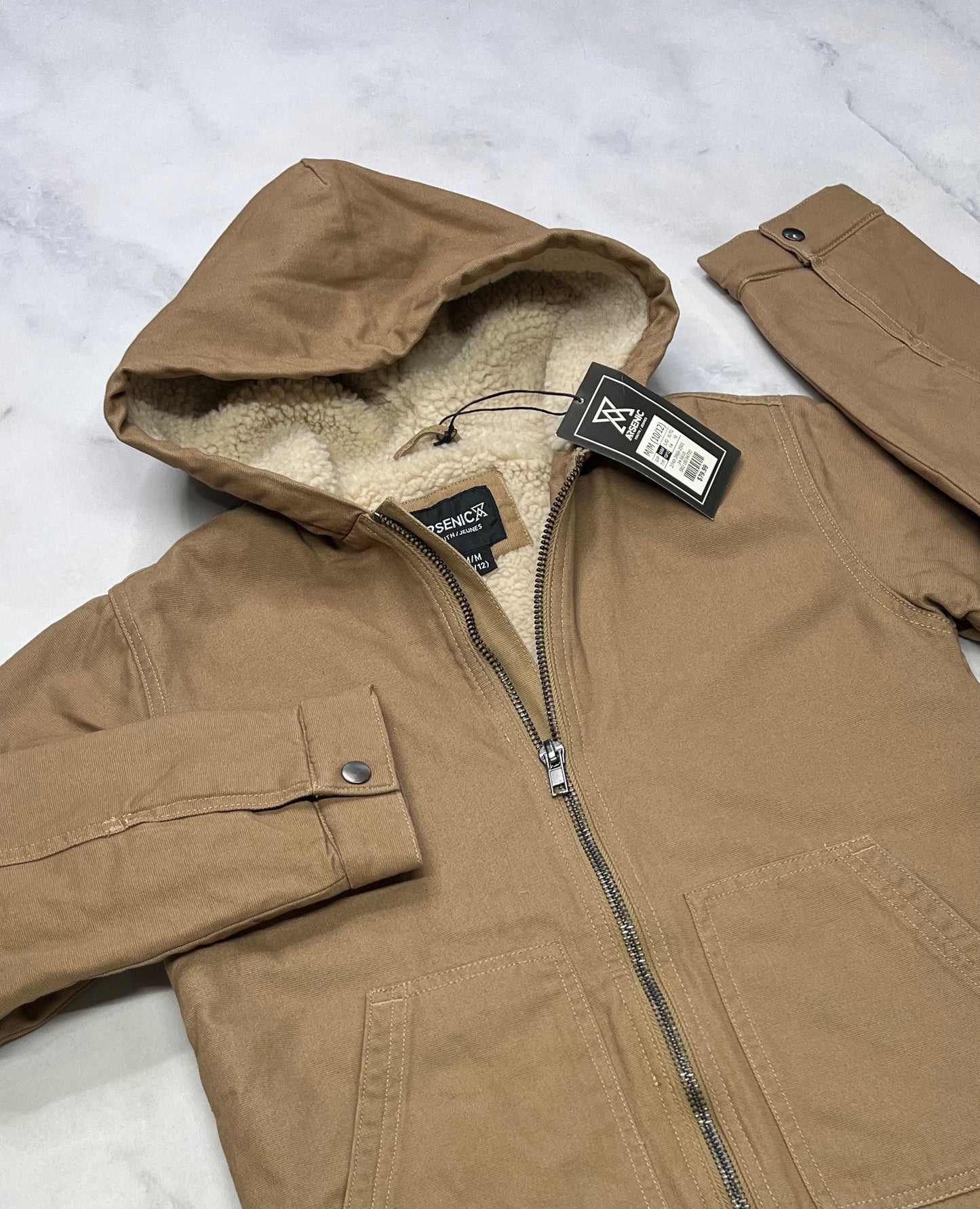 Mantwau Arsenic : Automne / chaud doubler en Sherpa ! 7-8 ans 10-12 ans et 13-14 ans Neuf !