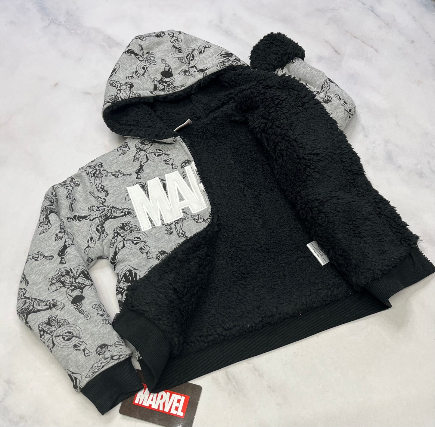 Marvel : Veste doubler fait 5-6 ans
