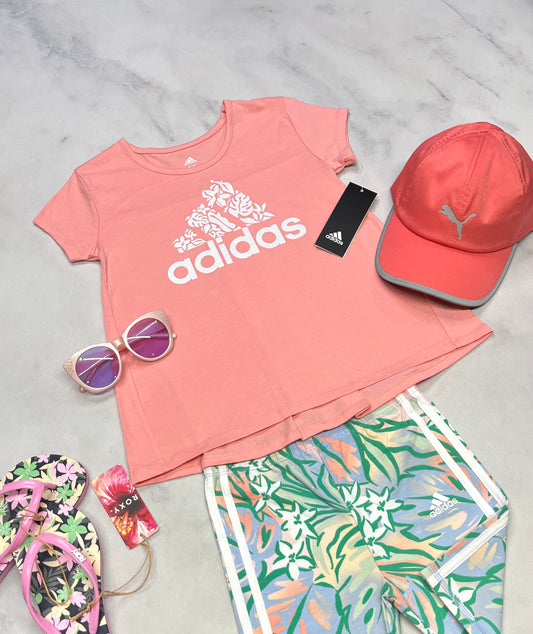 🌴 Tunique Adidas : 6x fille neuve .