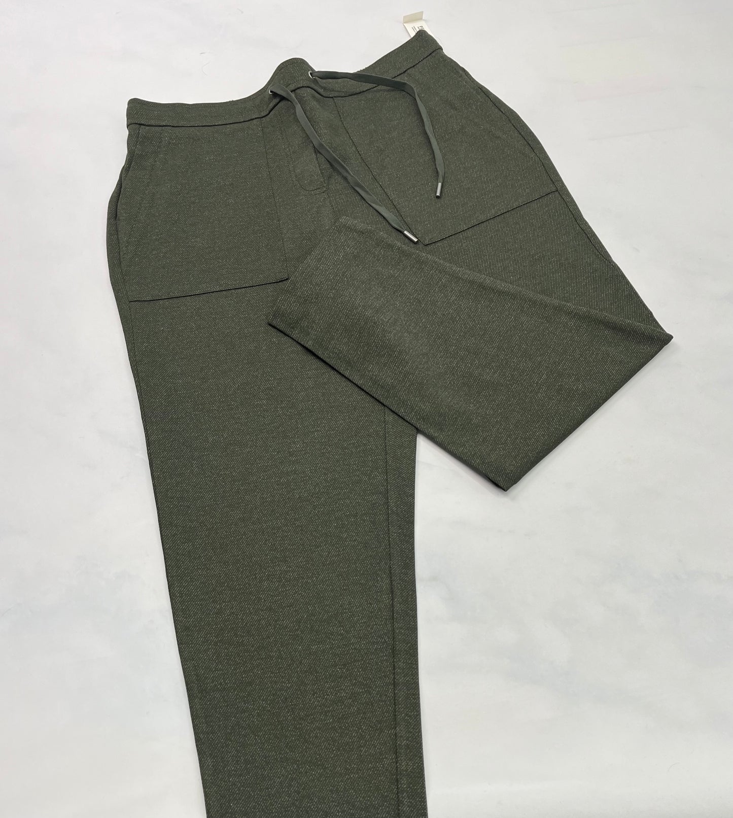 Pantalon : Penn . Kaki tissu plus épais mais souple taille élastique neuf! 14(13-14 ans ) femme .