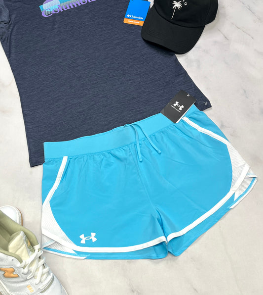 🩵 Short H.Armour : Tissu de sport XL junior /16 ans fille neuf !