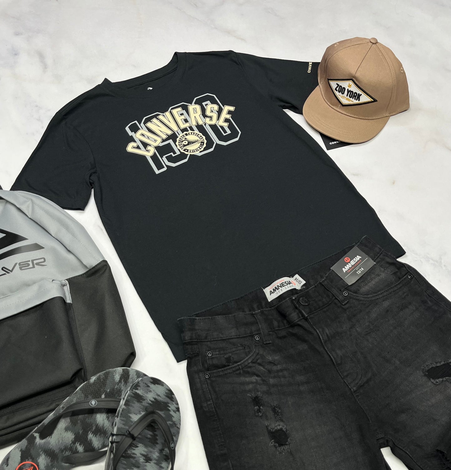 🤩 T-Shirt : Converse 12-13 ans garçon neuf !