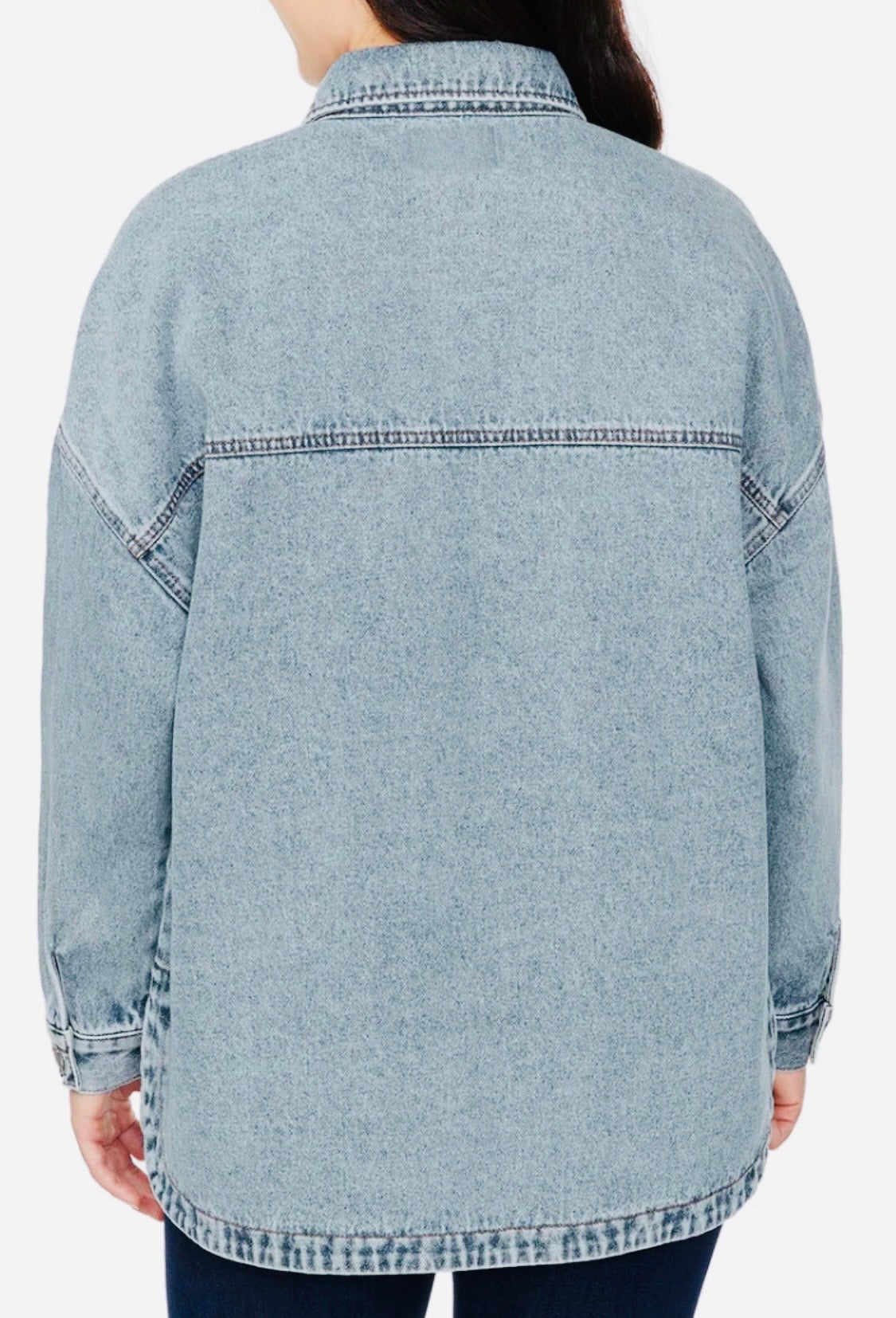 🩵 Manteau de jeans : Hudson M/femme coupe relax neuf !( peu faire L/F aussi)
