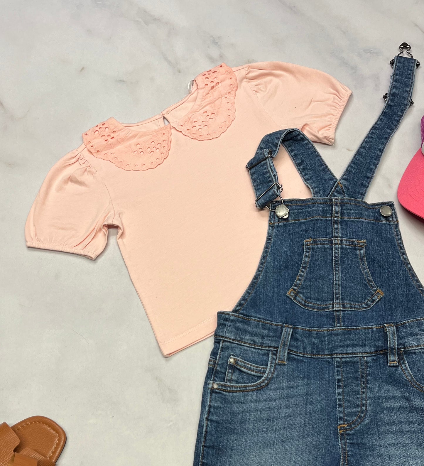 😍 Haut rosé avec col : Roméo & Juliette 4 ans fille neuf !