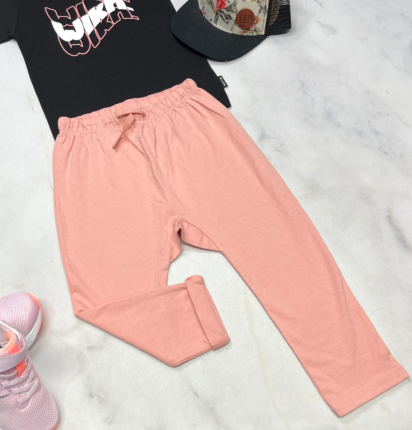 🌸 Pantalon : ultra léger taille haute 4 ans fille neuf !