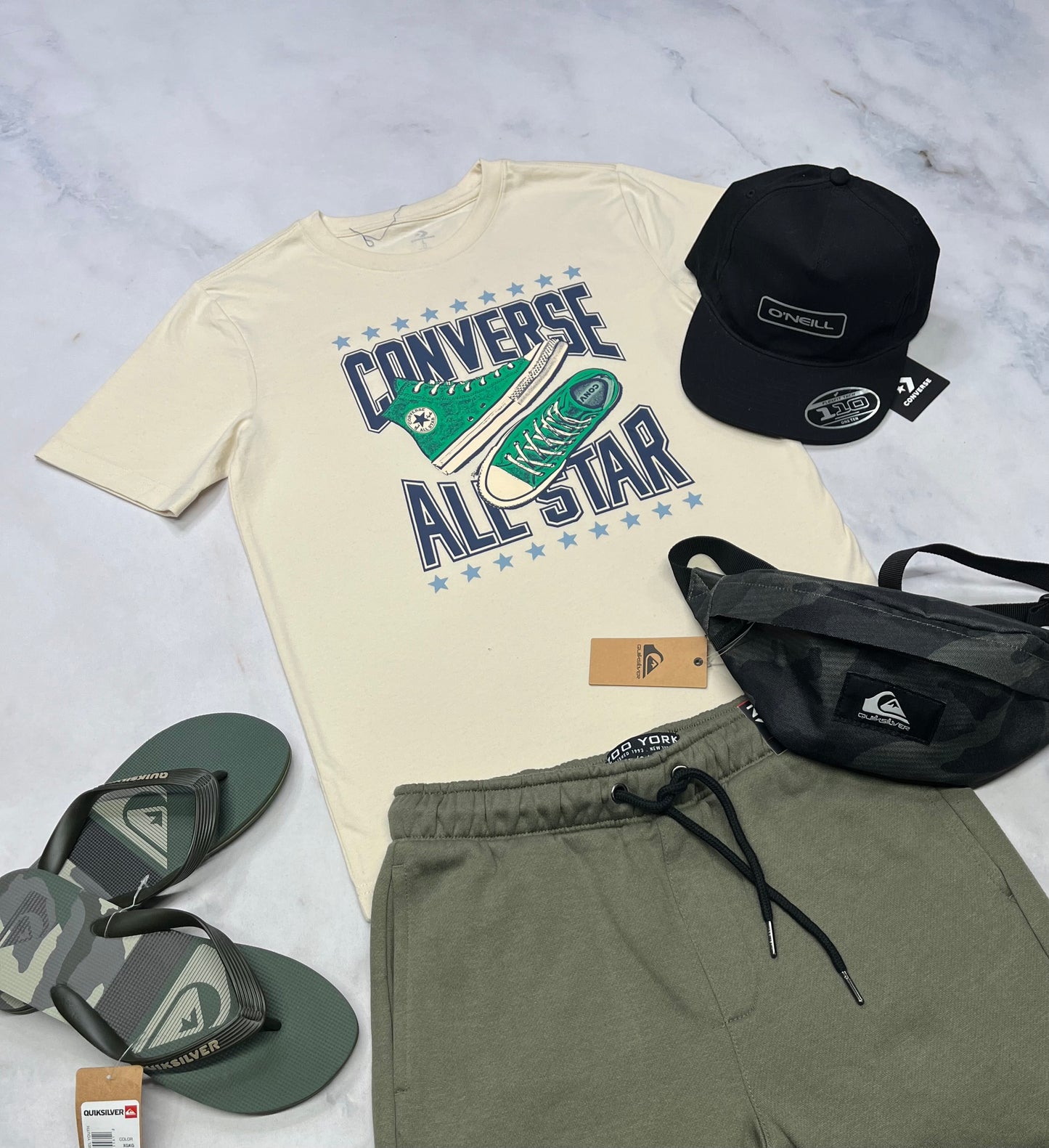 🌴 T-Shirt Converse : 14-16 ans garçon neuf !