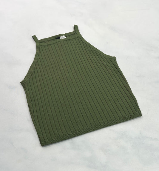 ..Cami en tricot : Mi long texturé stretch ++ état neuve ! M/ femme