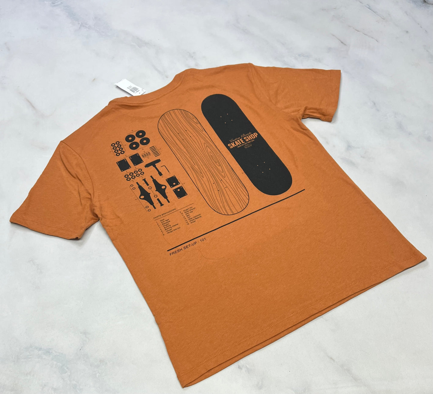 T-Shirt : Skate neuf ! Soft 7-8 et 10-12 ans