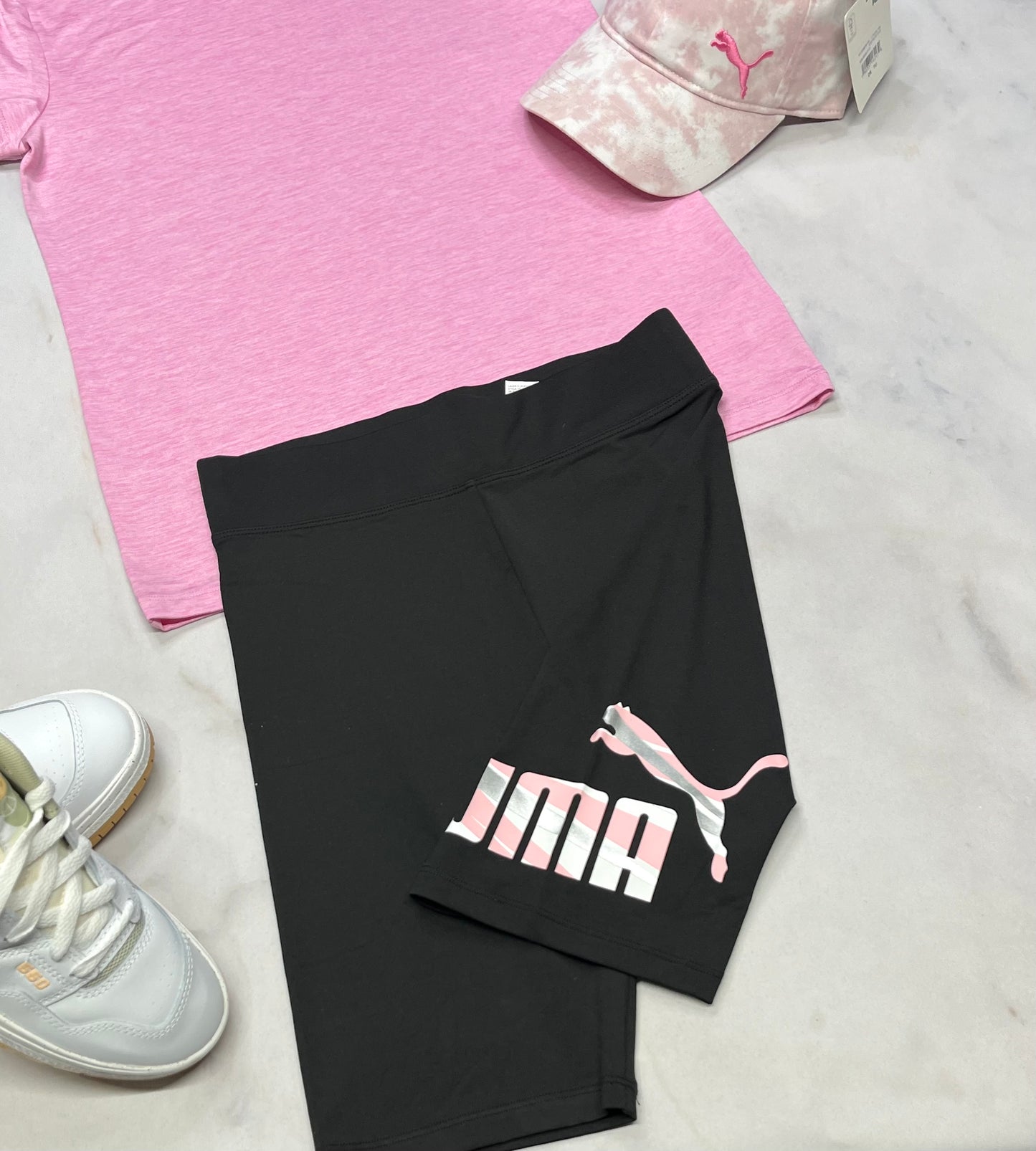 🌸 Cuissard Puma : tissu de sport stretch 14-16 ans fille neuf !