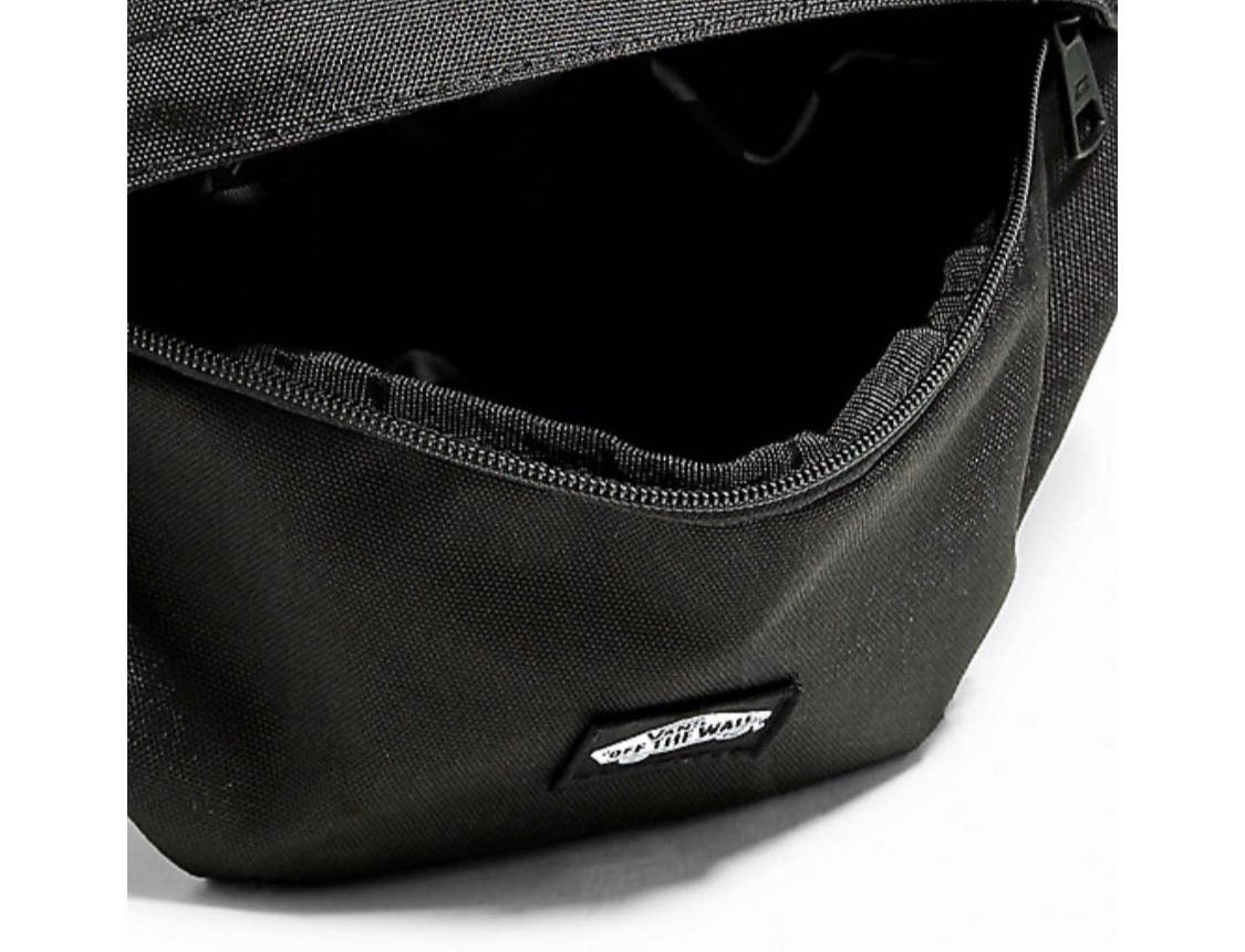 🌴 Sac VANS : noir avec 2 sections de zip . Ceinture ajustable . Se porte à la taille ou au devant en croisé . 0/S femme neuf !